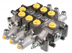 rozváděč hydraulicky ovládaný
